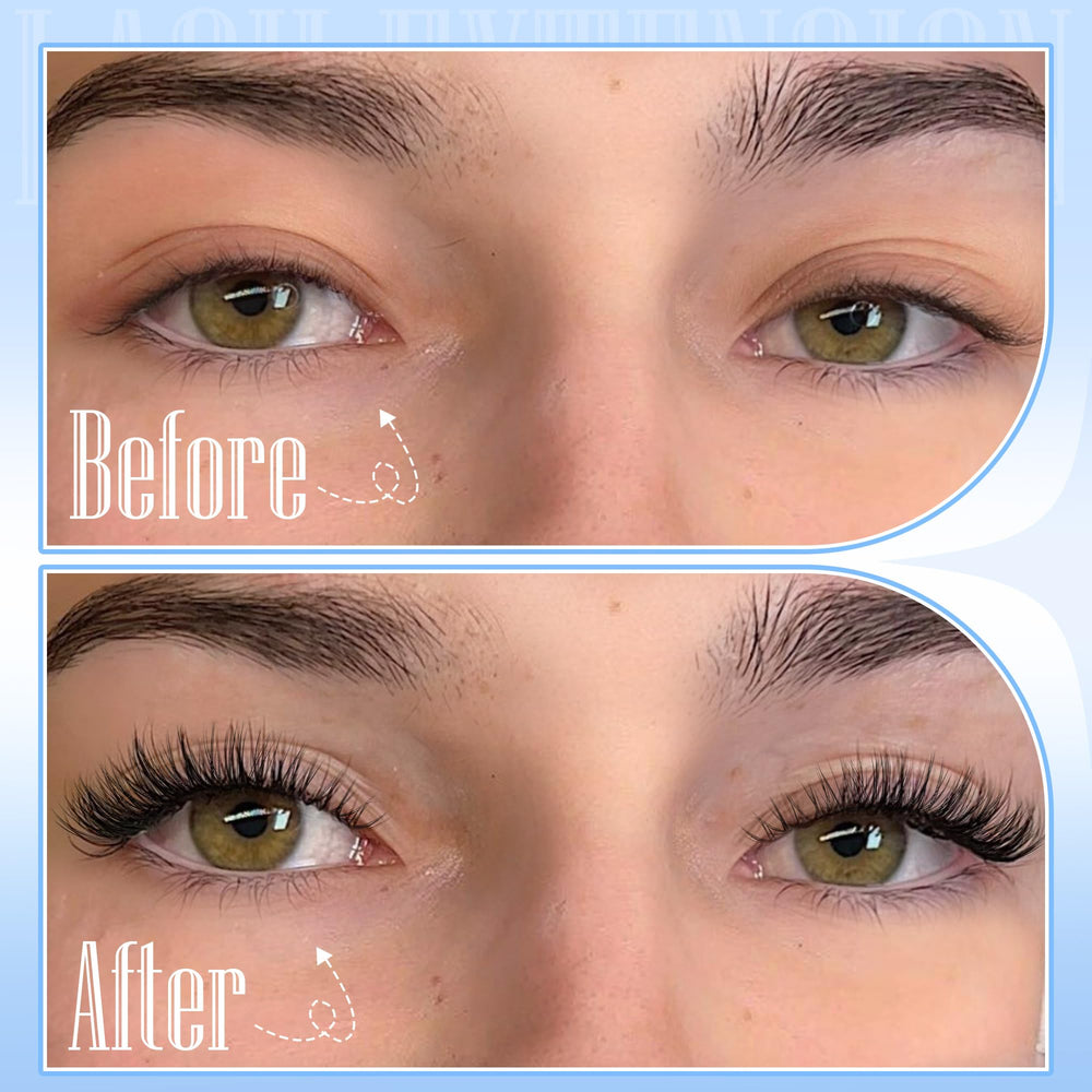 TNFVLONEINS C curl cat-eye lashes for subtle eye-opening effect