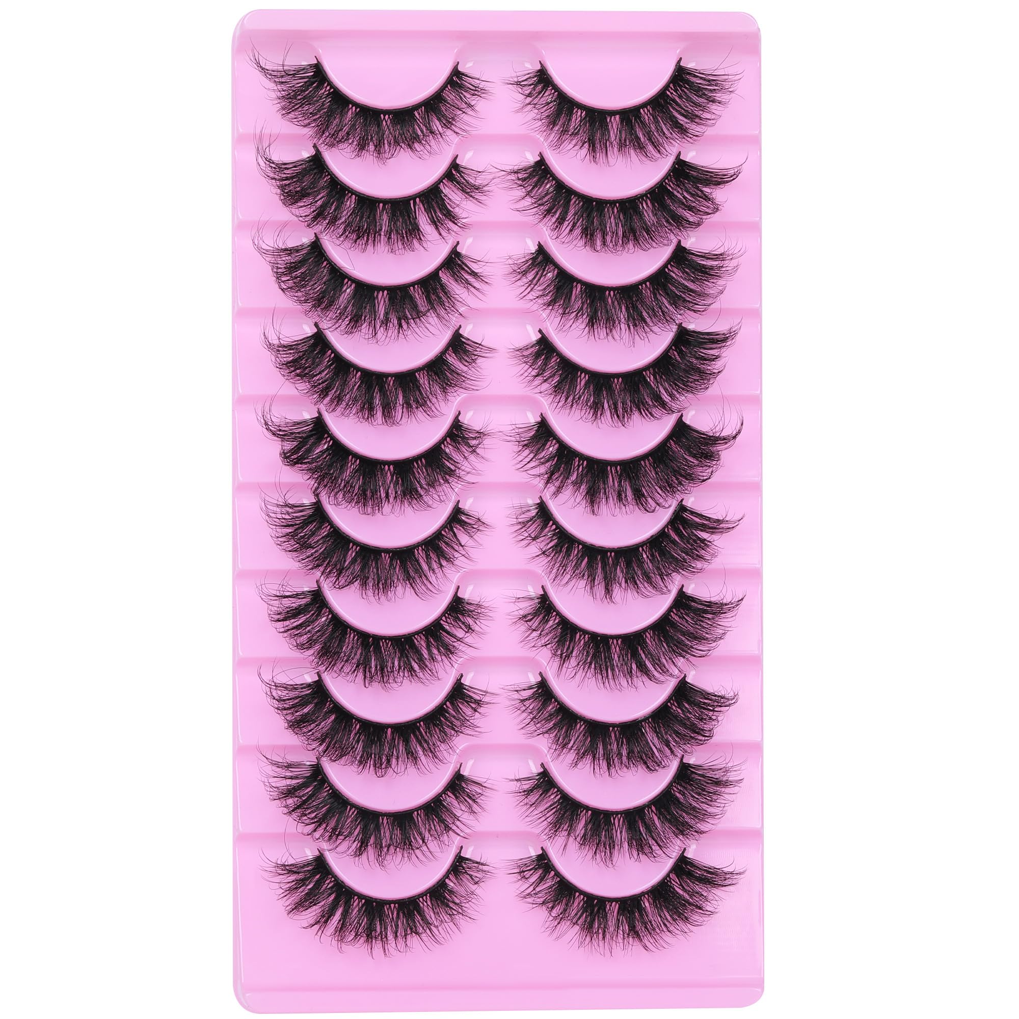 TNFVLONEINS lashes can be trimmed to fit your eye shape.