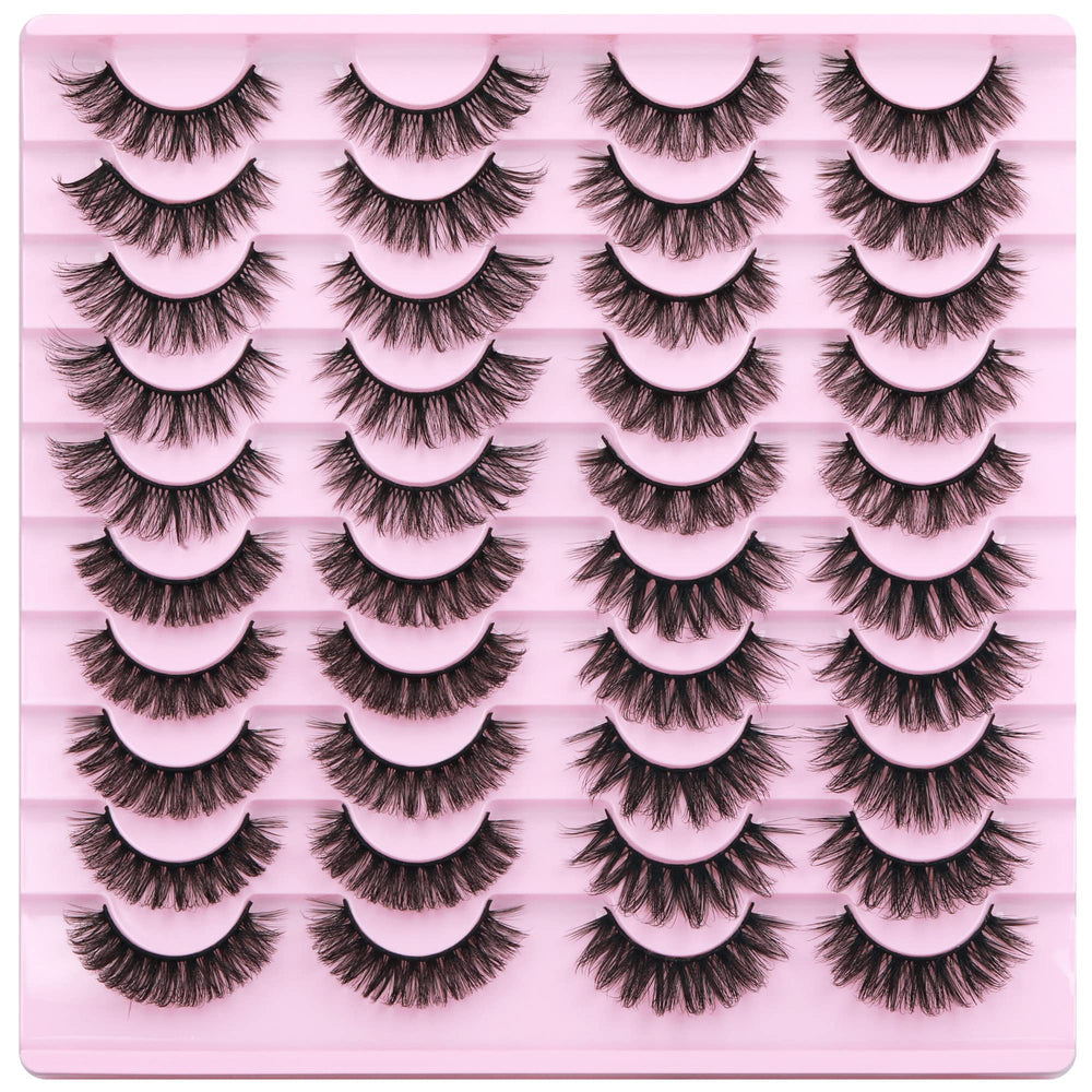 TNFVLONEINS reusable lashes pack close-up indicating easy application and removal.