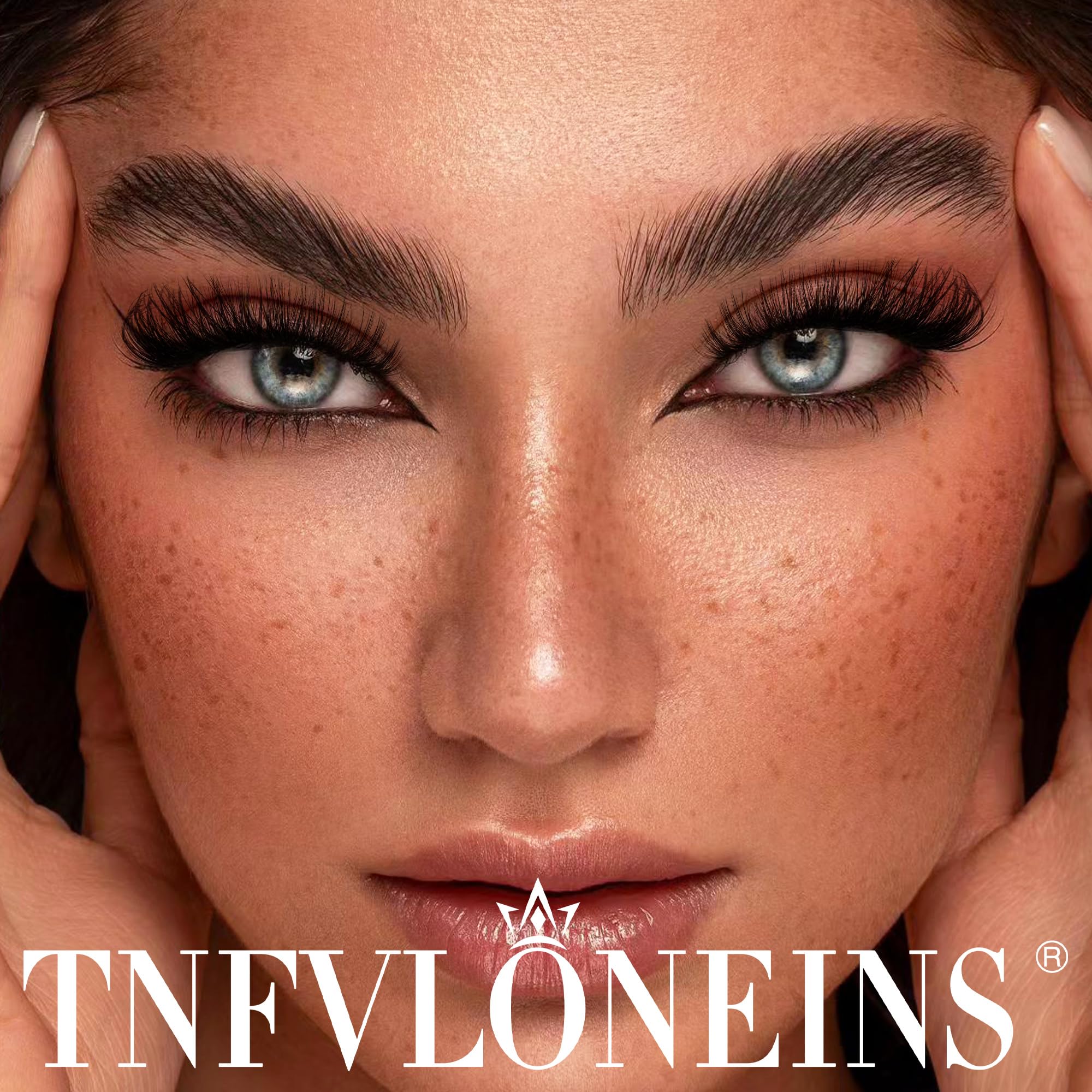TNFVLONEINS fox eye lashes soft cotton band offers comfortable all-day wear