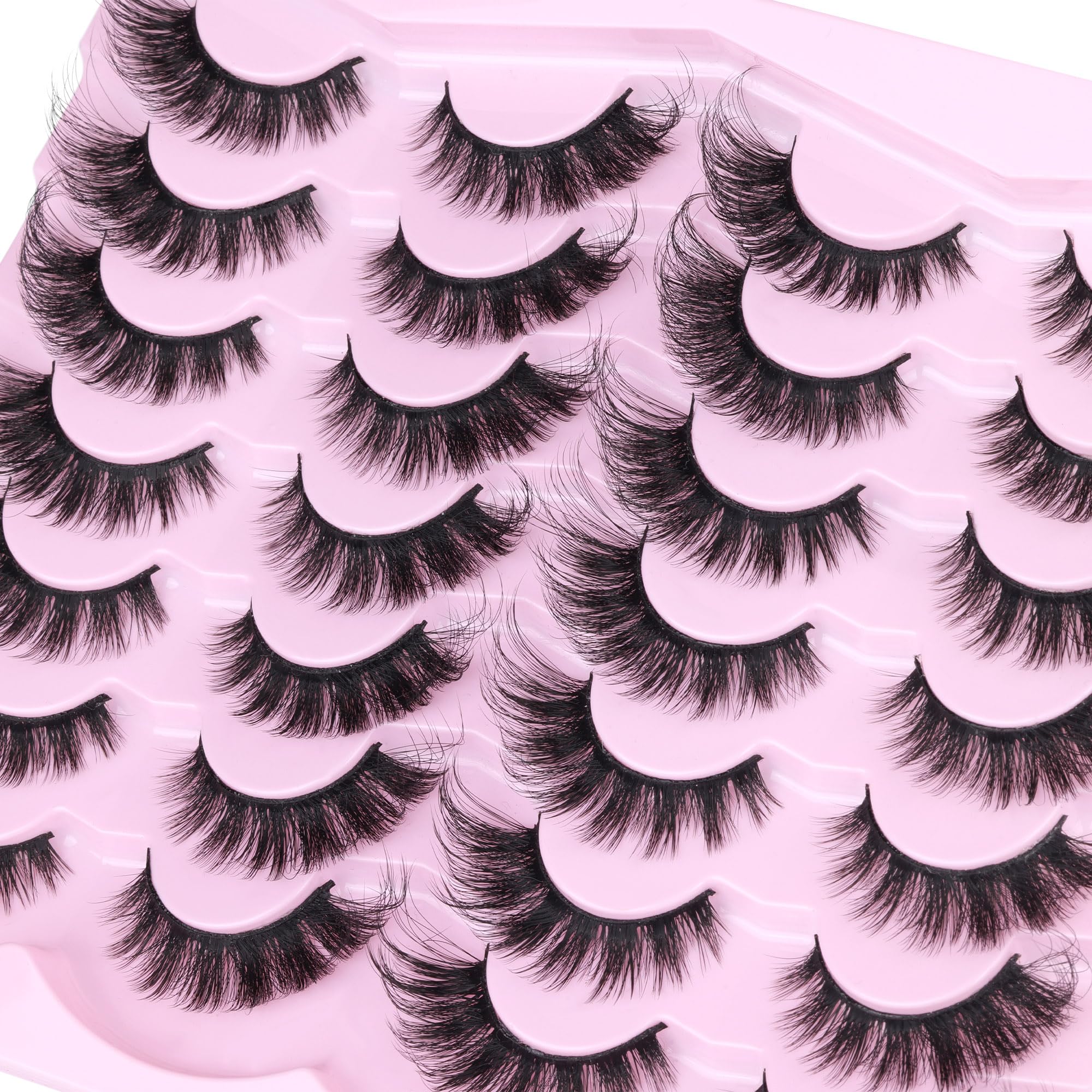 TNFVLONEINS fox eye lashes strip application demonstrates easy, confidence-boosting makeup