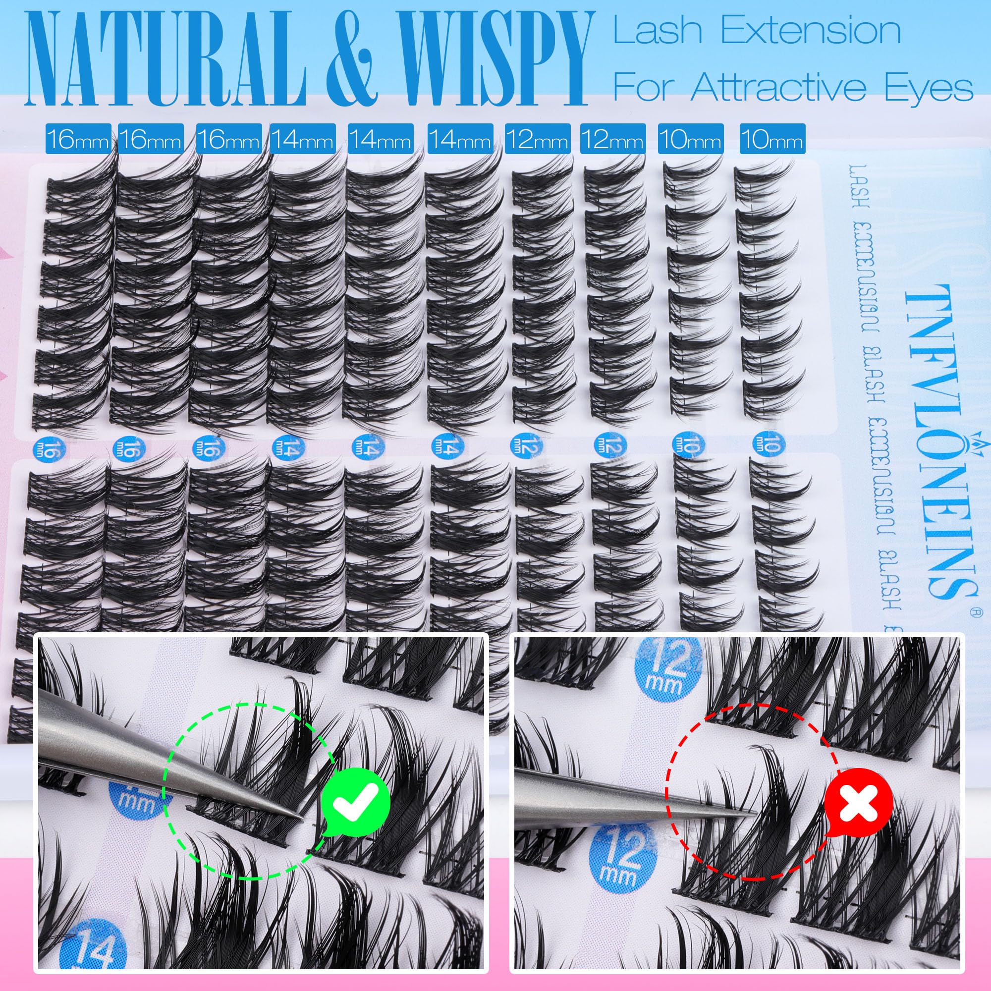 TNFVLONEINS Natural Look application demonstrates easy daily wear and subtle enhancement.