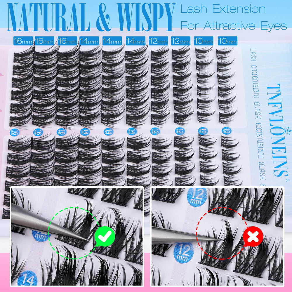 TNFVLONEINS Natural Look application demonstrates easy daily wear and subtle enhancement.