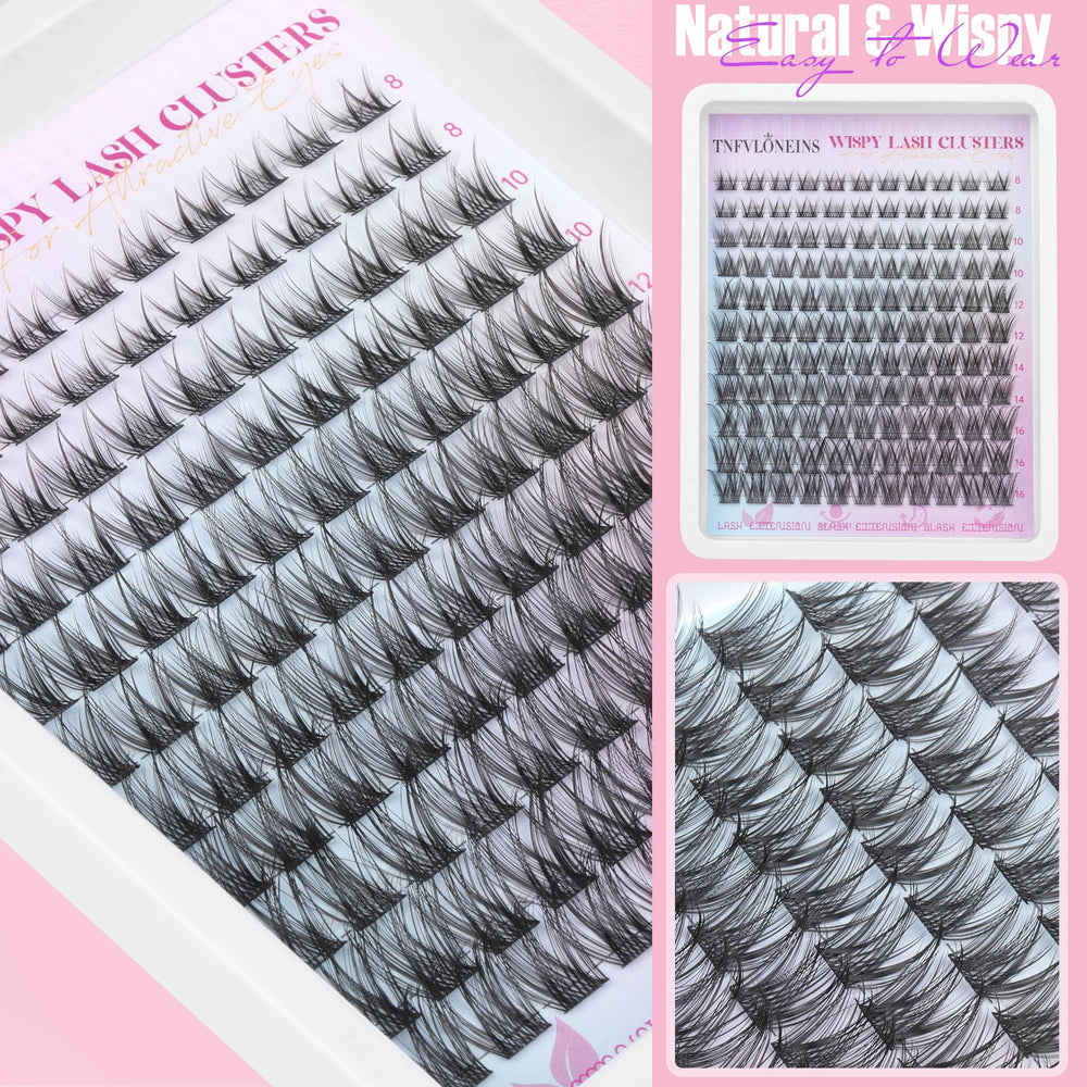 TNFVLONEINS beginner-friendly application guide for at-home lash DIY