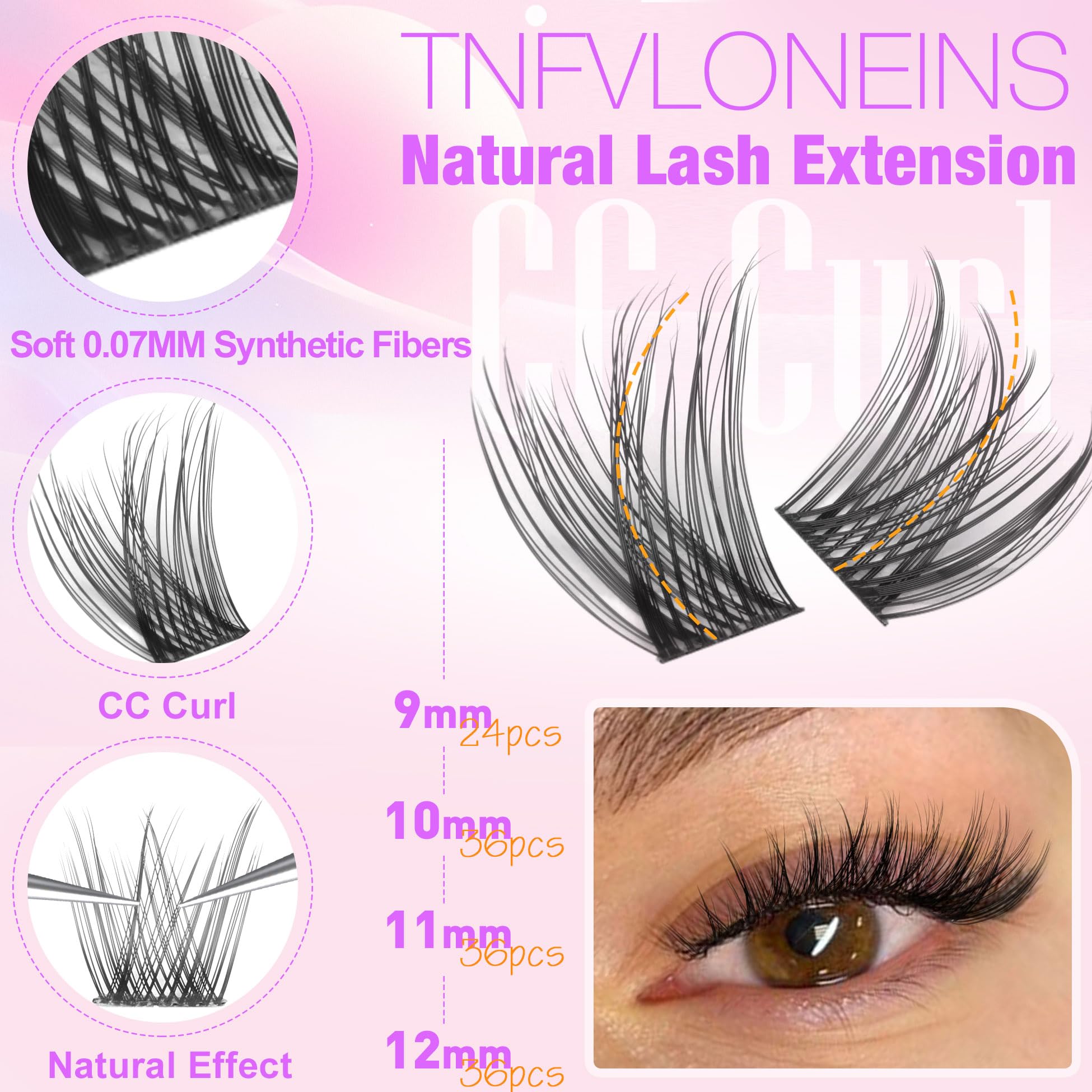 TNFVLONEINS bond and seal lash glue for secure adherence