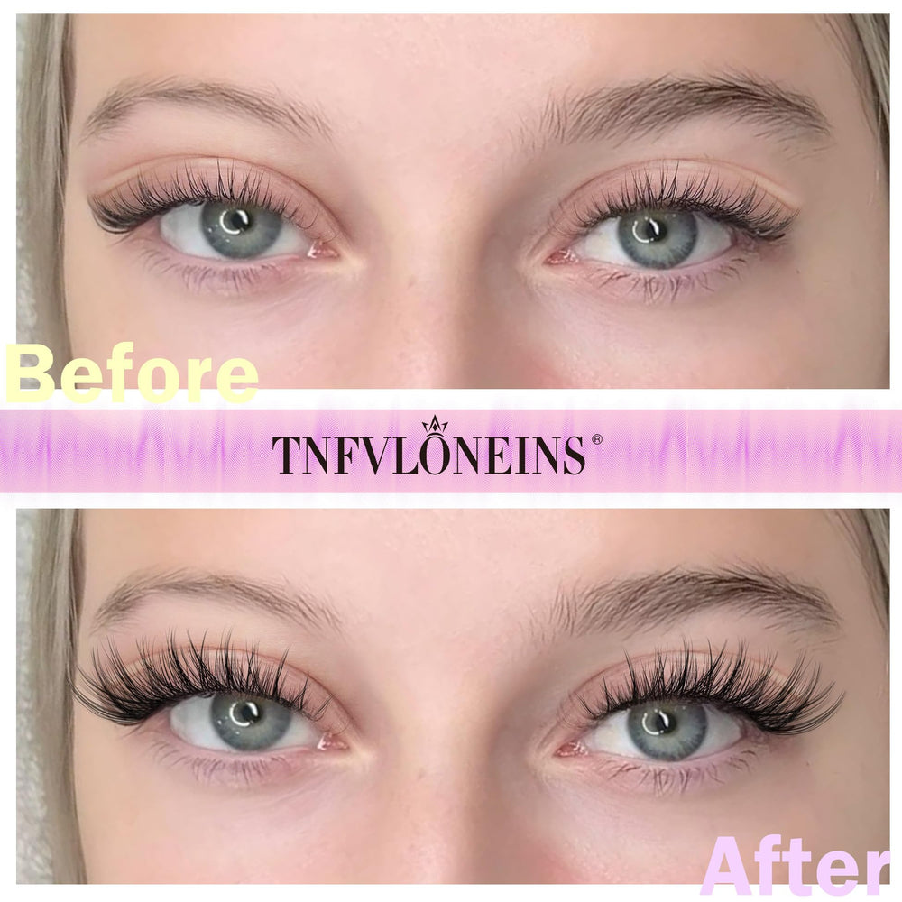 TNFVLONEINS lash tweezers designed for precise cluster placement