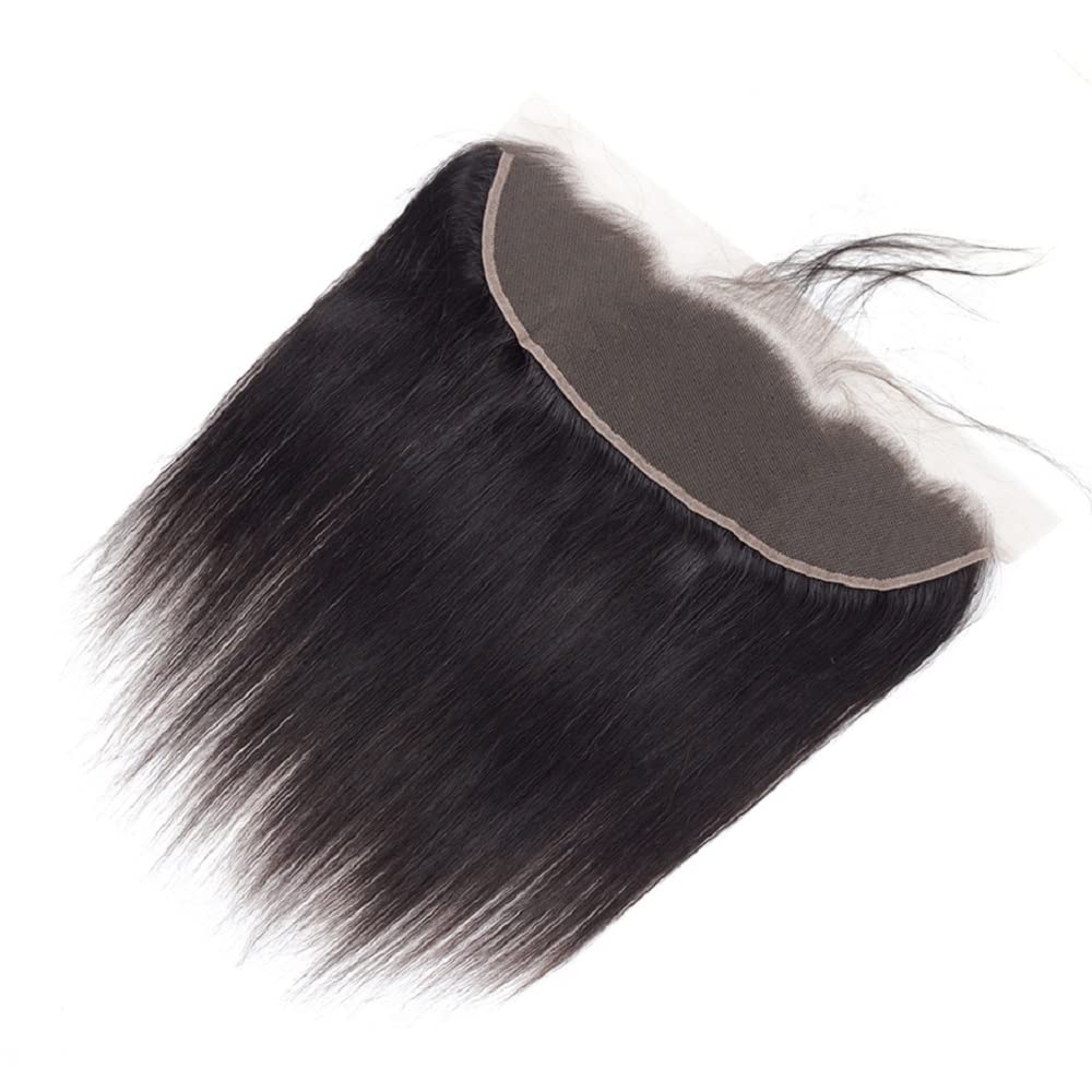 TNICE 13x4 lace frontal closure side view demonstrates versatile styling potential.