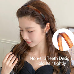 TOBATOBA easy-to-adjust headband fits most head sizes for comfortable all-day wear.