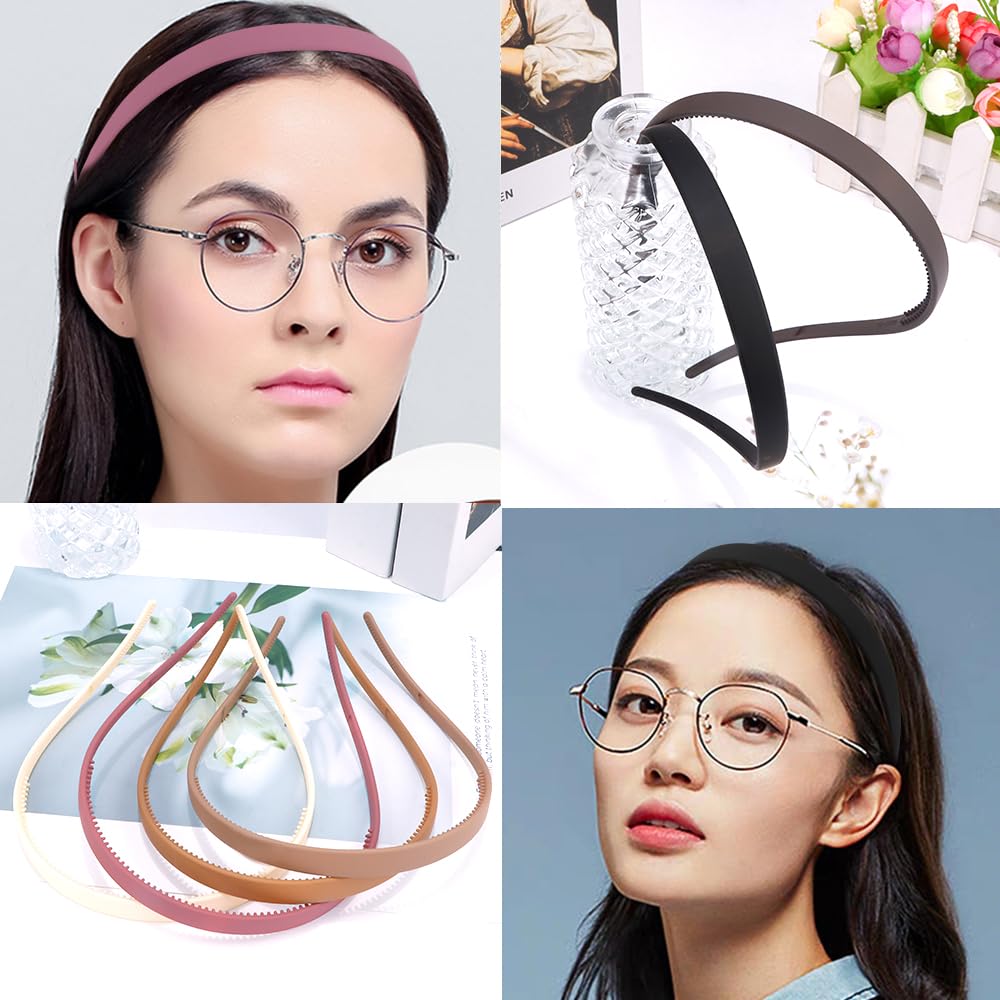 TOBATOBA headbands ideal for women and girls, stretchy for all-day wear