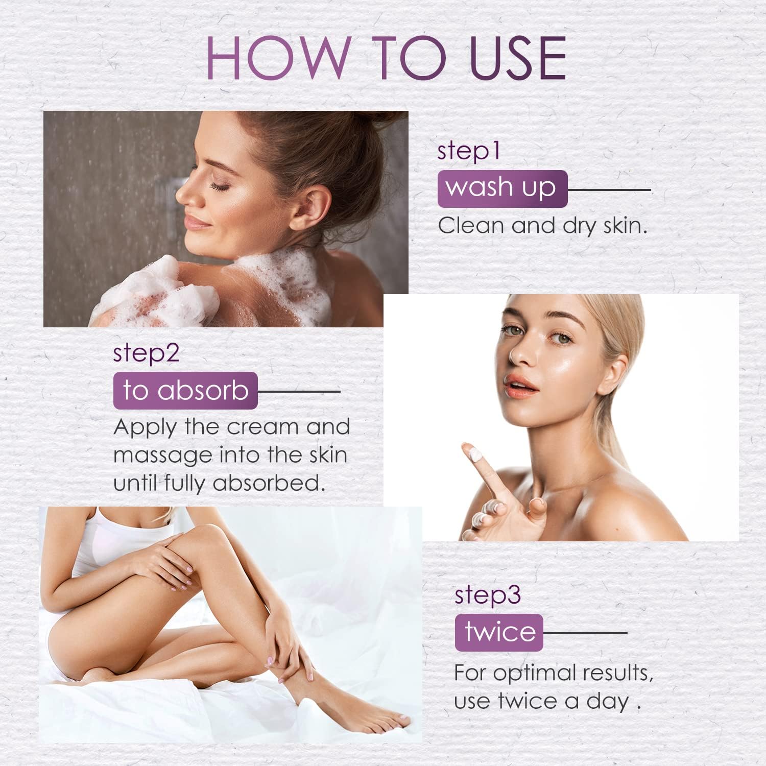 Tobcharm moisturizing care cream nourishes skin and keeps it soft and hydrated.