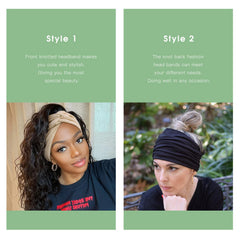 Tobeffect soft polyester headband is breathable and gentle on skin.
