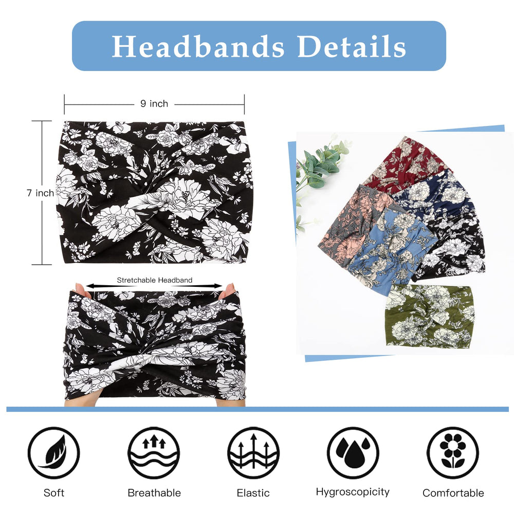 Tobeffect turban-headband knot-front for versatile looks and comfortable all-day wear