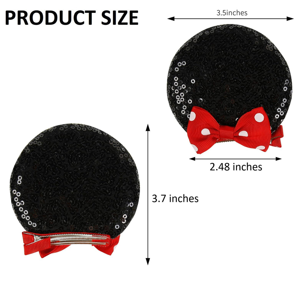 Tobeffect womens party accessory mouse ears clip enhances costumes with playful style.