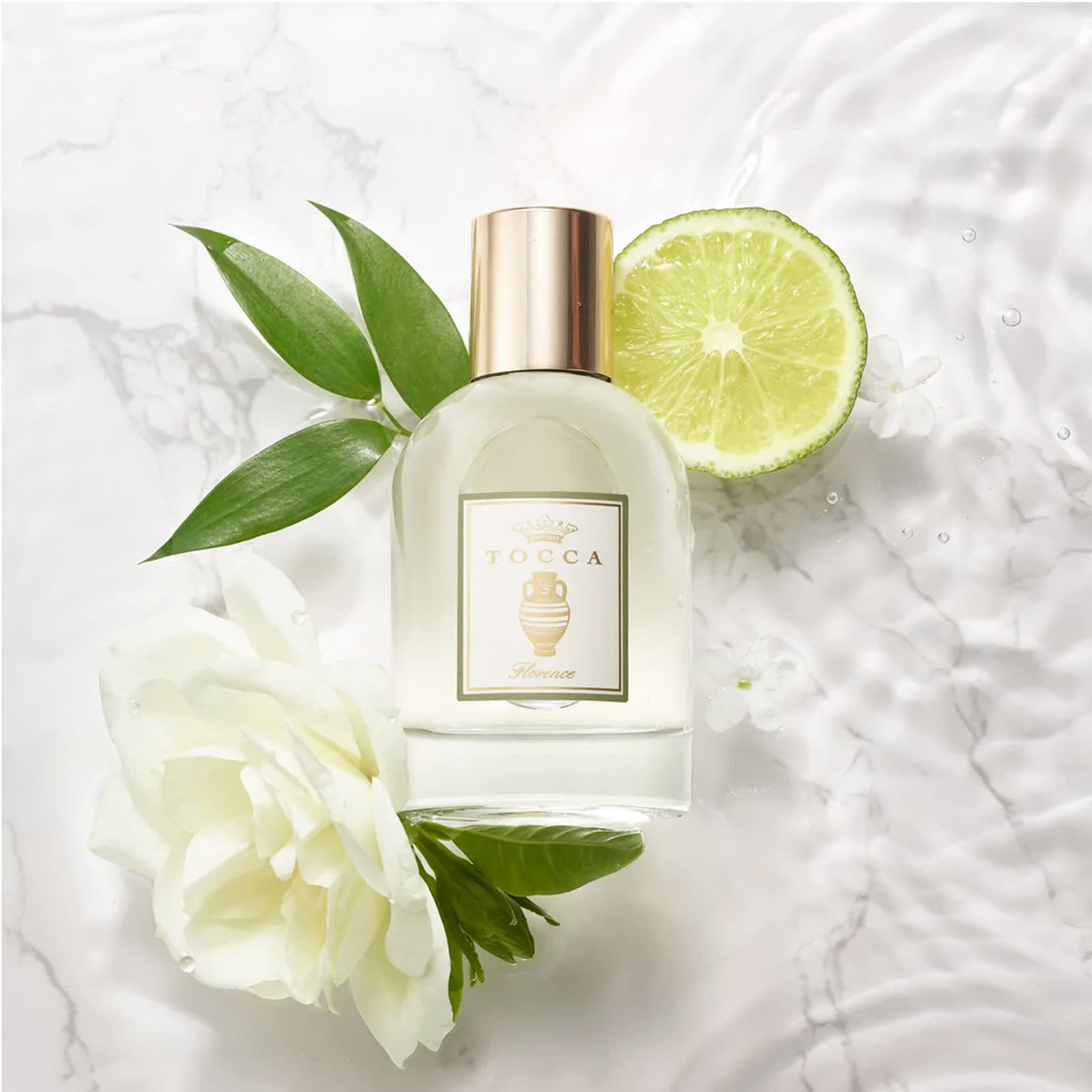 Tocca Florence glow on skin after use shows hydrated, velvety finish.