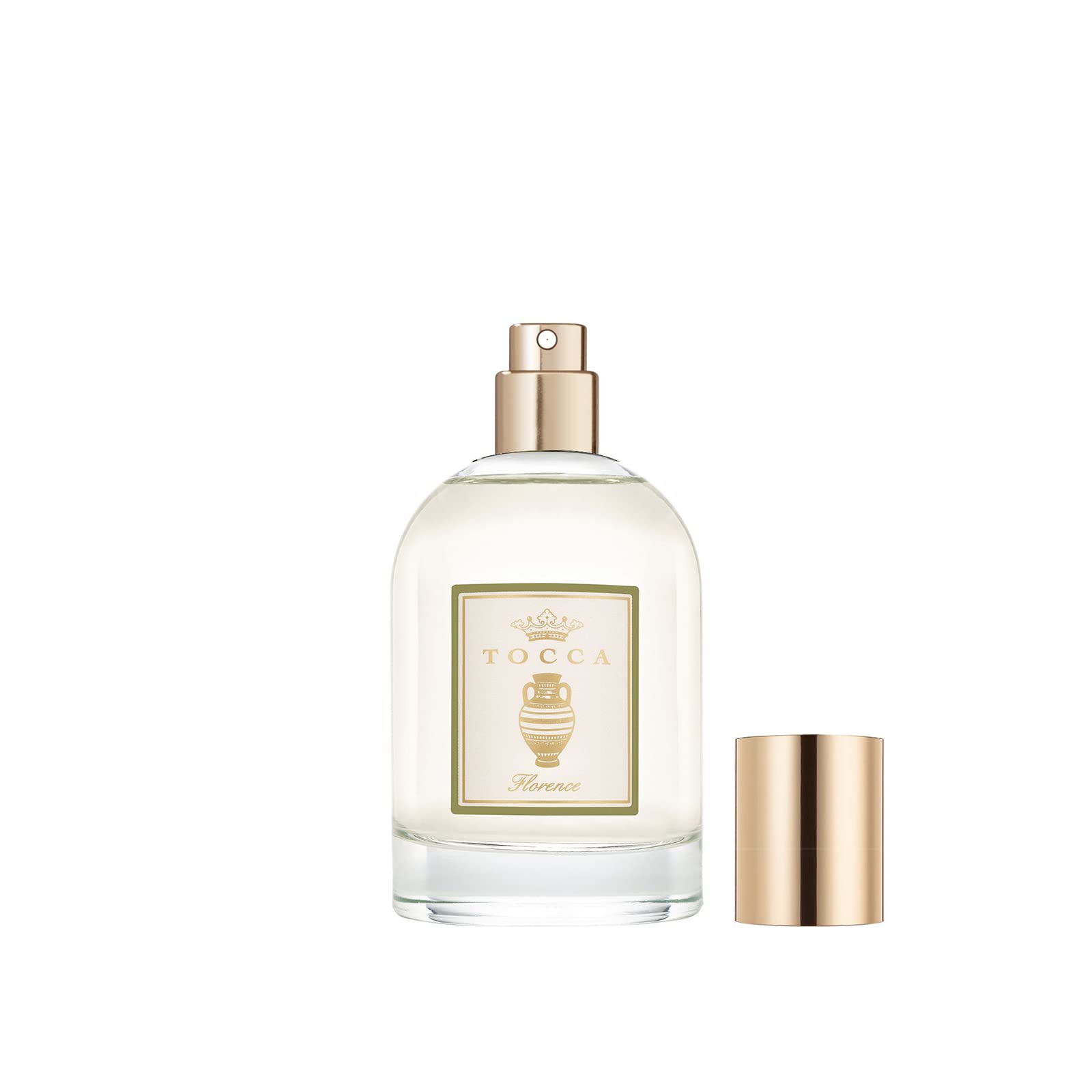 Tocca Florence hair application demonstrates delicate scent for daily styling.