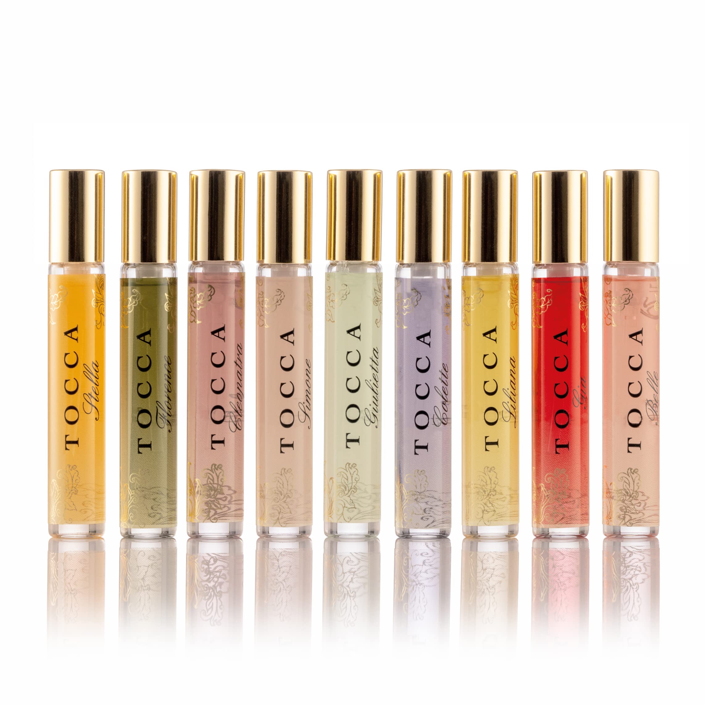 Tocca Cleopatra spray miniatura, perfecto para probar aroma fresco en cualquier ocasión.
