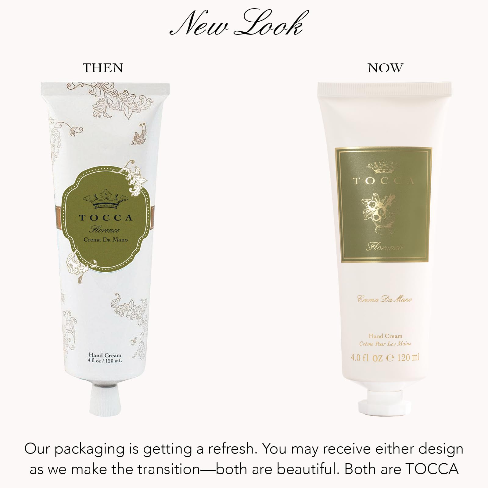 Tocca Florence Hand Cream jar highlighting gardenia aroma for a refined fragrance experience.