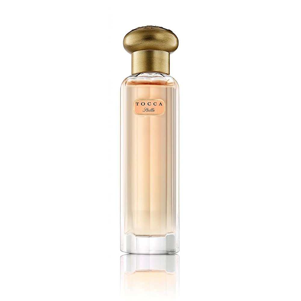 Tocca Stella blood orange note evokes bright citrus energy.