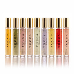 Tocca Stella travel spray close-up with citrus and floral notes.