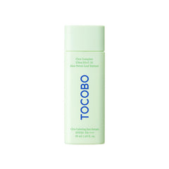 TOCOBO CICA CALMING SUN SERUM bottle showing everyday sun protection and skincare support
