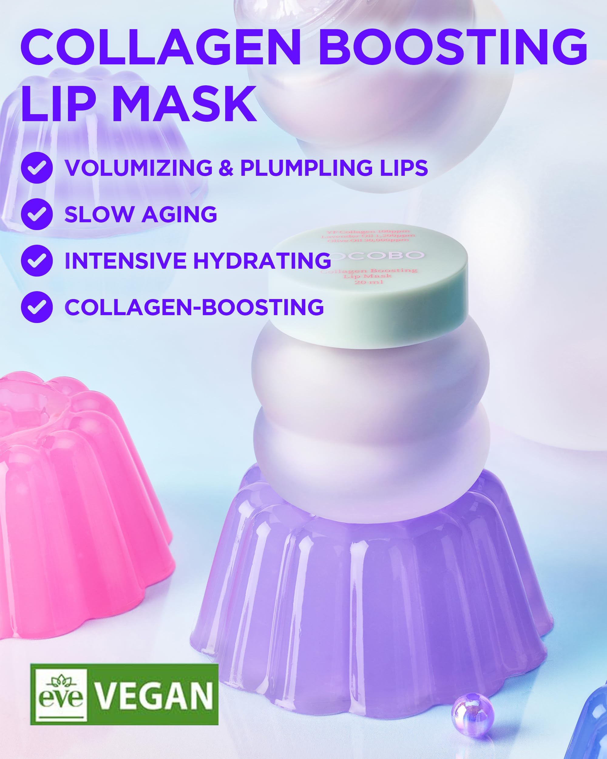 TOCOBO fermented collagen absorption closeup illustrating improved penetration