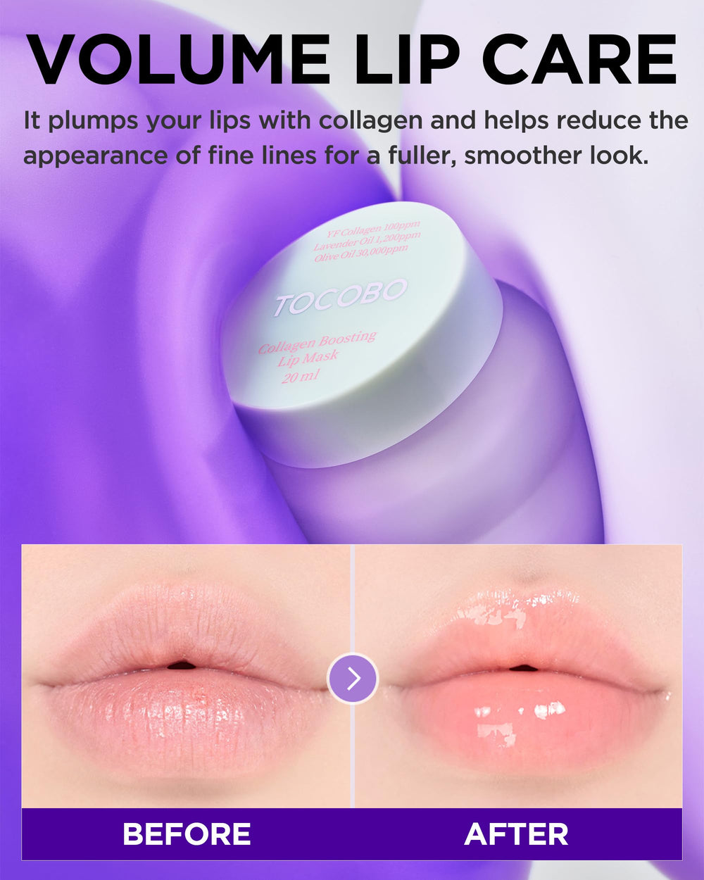 TOCOBO olive oil polyphenols and vitamin E moisturizing lip care