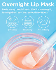 Application with spatula for TOCOBO Vita Glazed Lip Mask nightly ritual