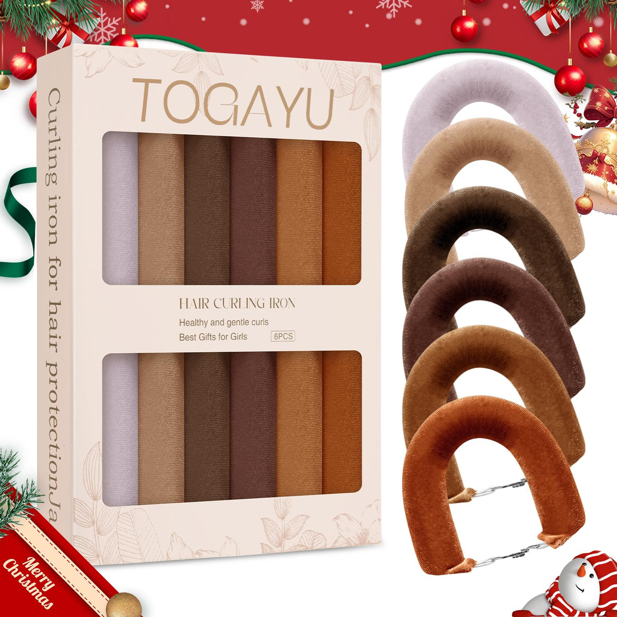 Togayu heatless curling rods for overnight use deliver gentle, durable curls.