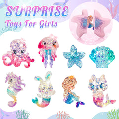 Toidgy Mermaid bath bombs bubble show fills tub with playful foam.