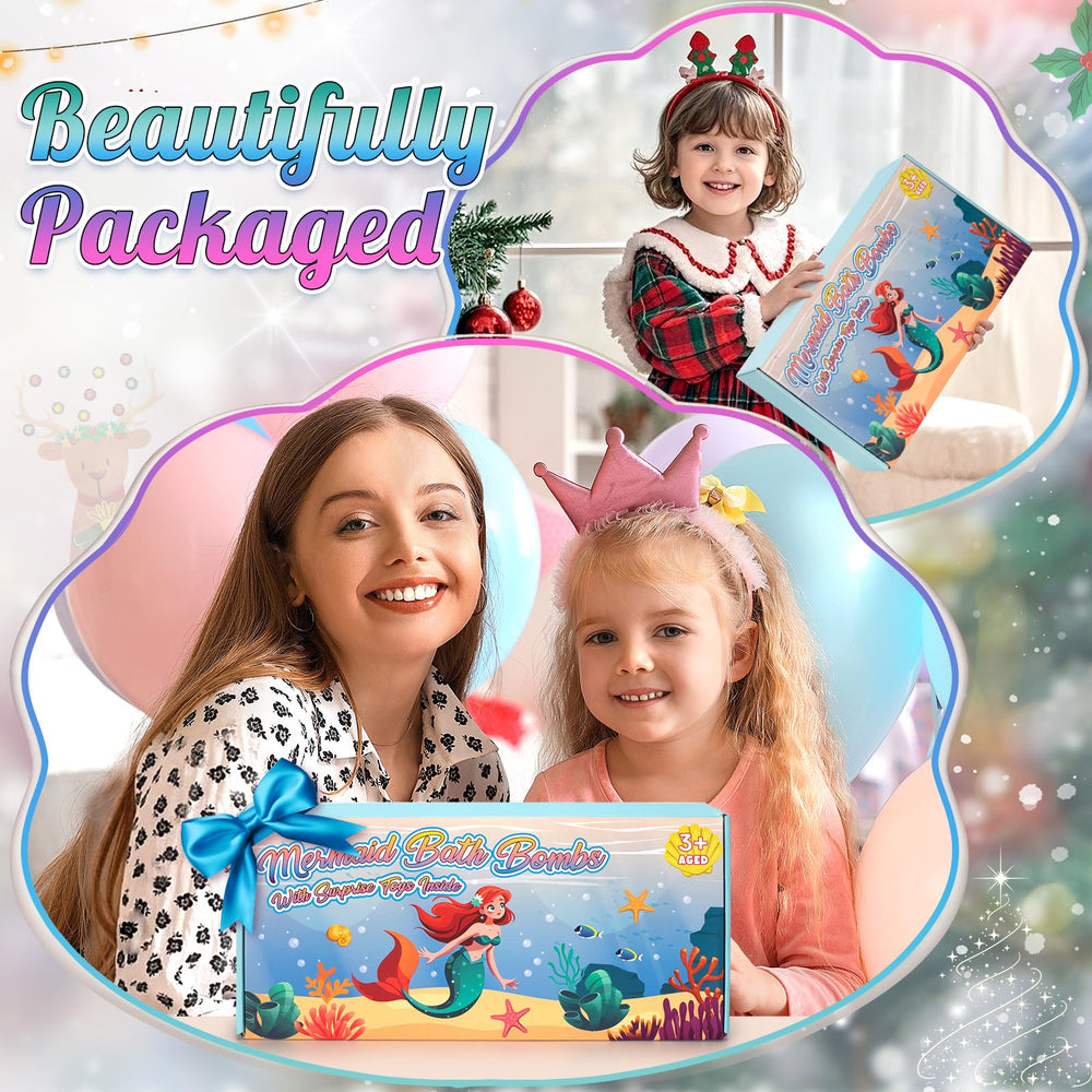 Toidgy Mermaid gift box presentation makes a charming holiday gift.