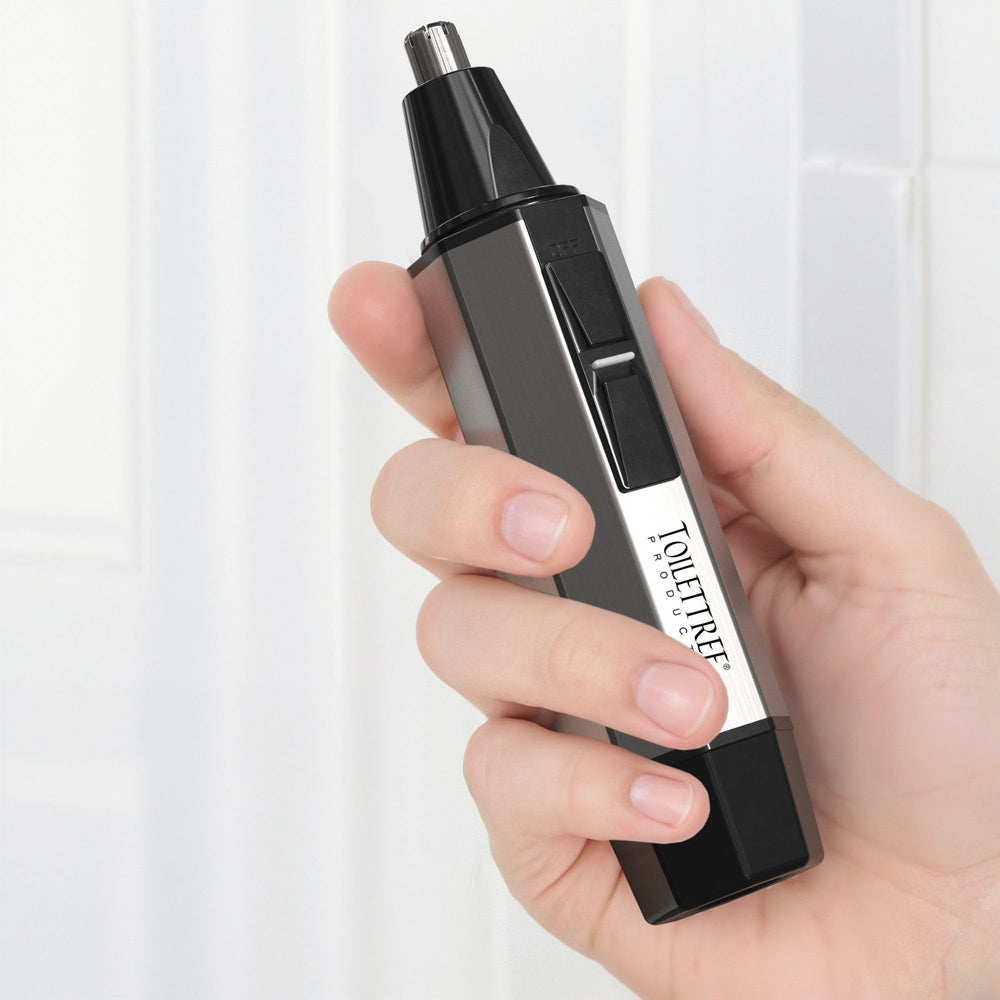 ToiletTree Nose Hair Trimmer easy cleanup under running water