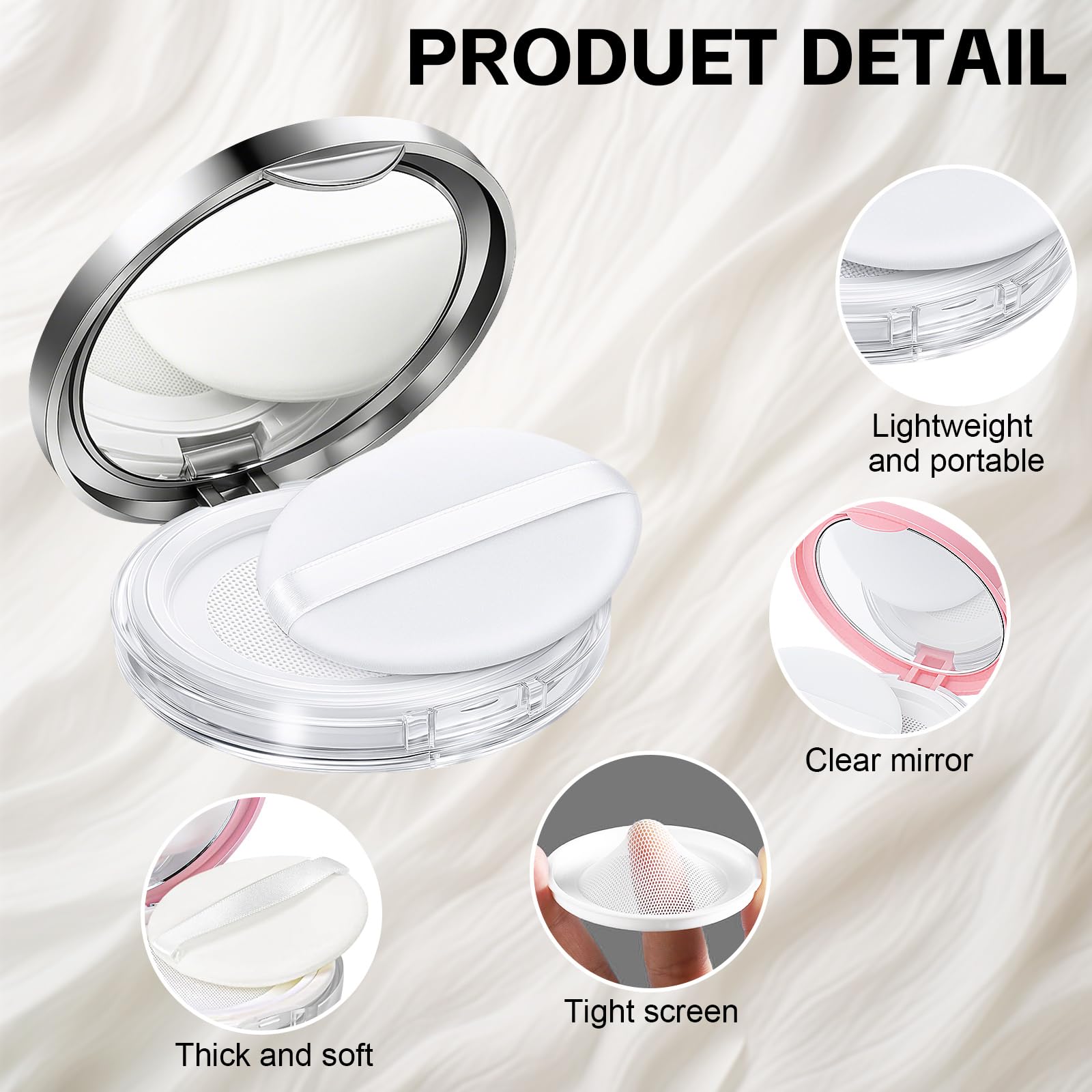 Tokusatsu compact mirror for quick touch-ups anywhere