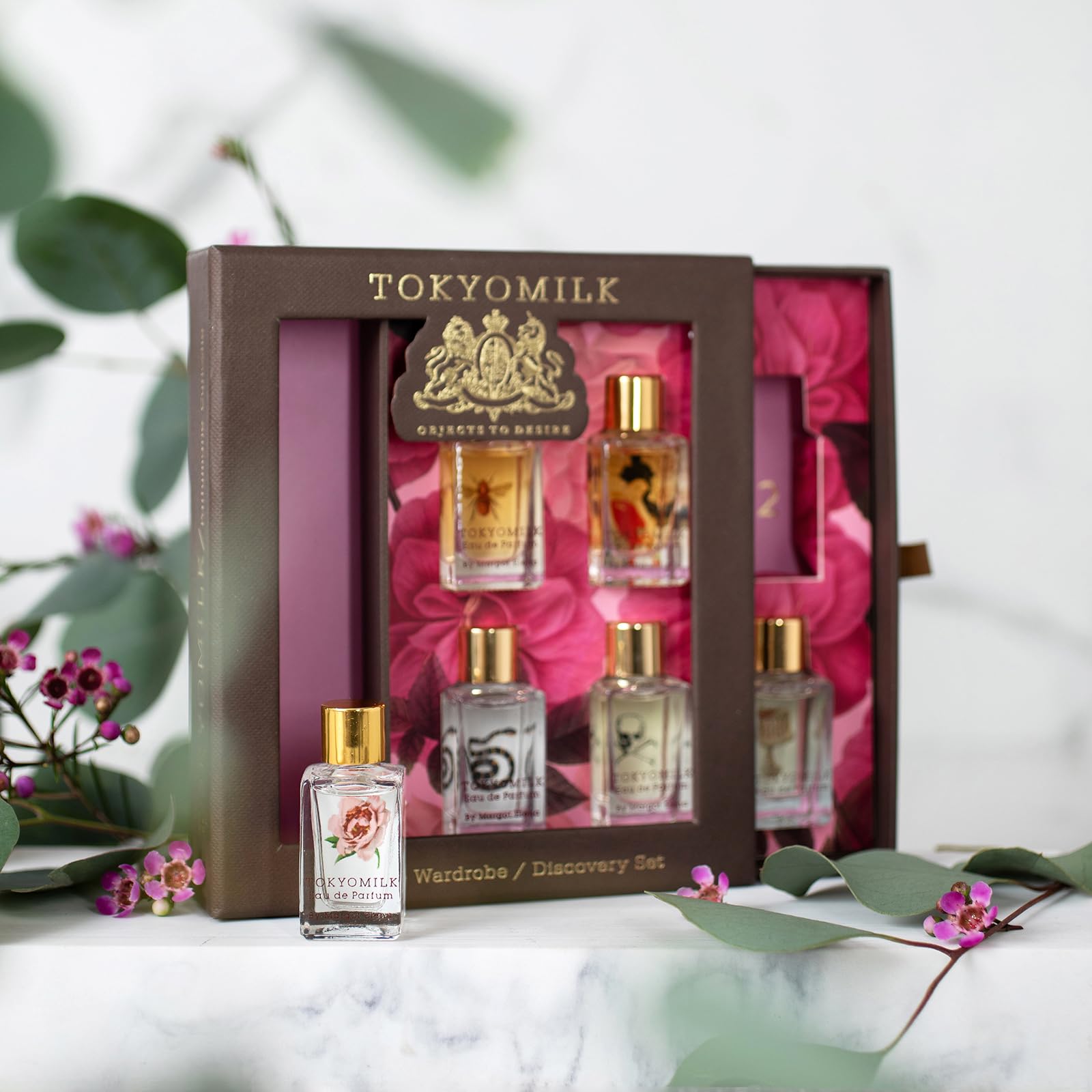 TOKYOMILK best-selling travel-size perfumes ready for day-to-night adventures