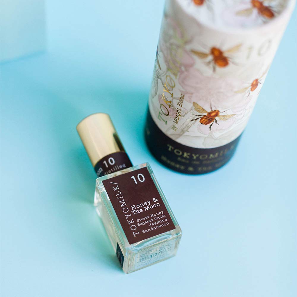 TOKYOMILK Honey & The Moon bee-detail accents hint at nature-inspired elegance.