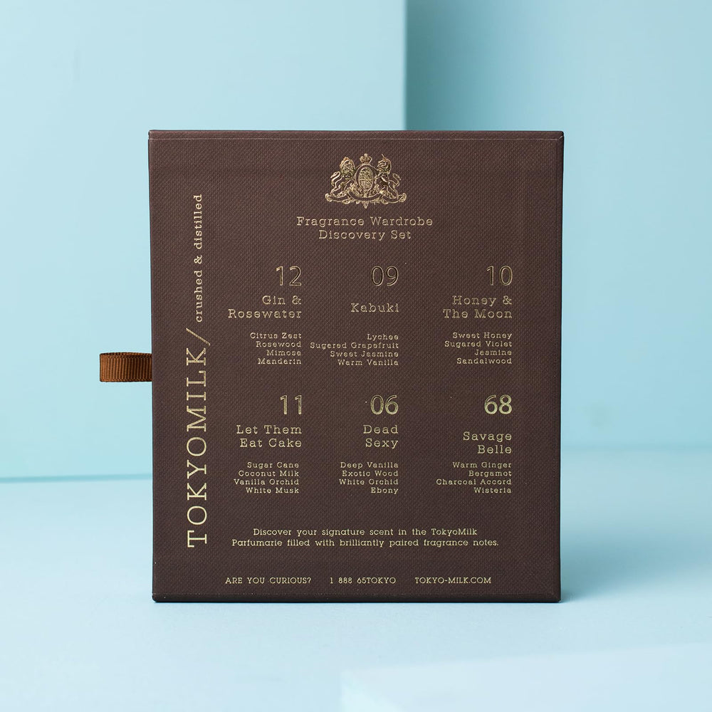 TOKYOMILK six mini perfumes provide convenient exploration of fragrance notes