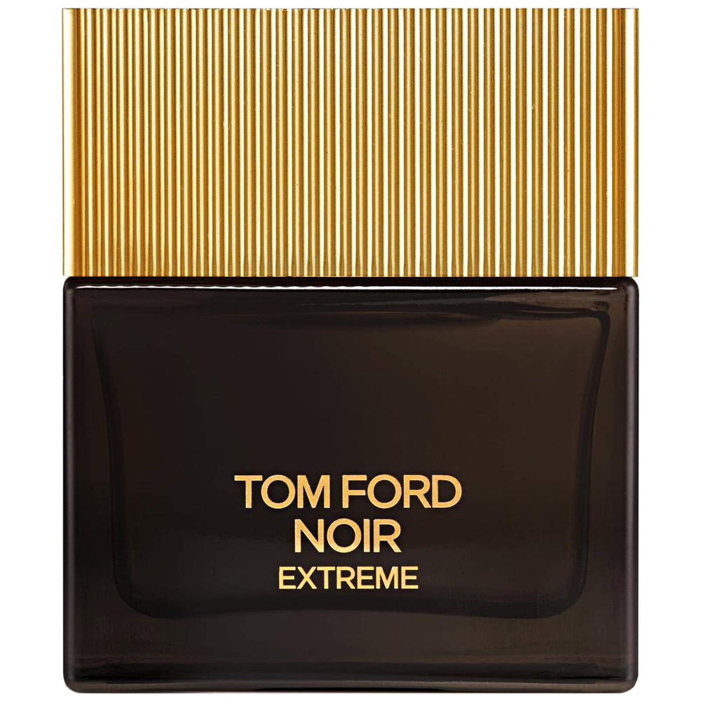 Tom Ford Noir Extreme bottle highlights premium fragrance for confident evening wear.