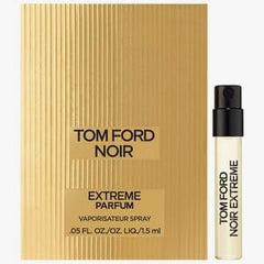 Tom Ford Noir Extreme Parfum travel spray bottle for on-the-go luxury fragrance.