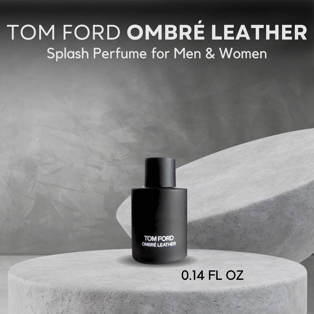 Tom Ford Ombre Leather boxed mini splash front view, ideal for gifting.