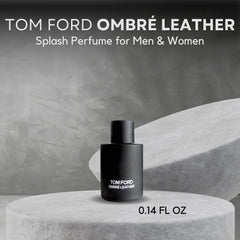 Tom Ford Ombre Leather boxed mini splash front view, ideal for gifting.