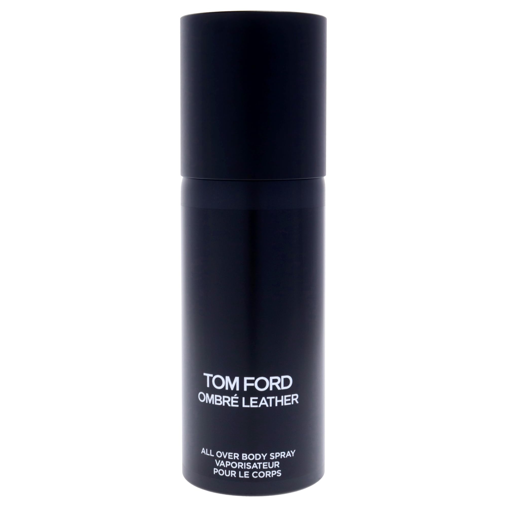 Tom Ford Ombre Leather spray application demonstrates easy refresh and versatile layering.