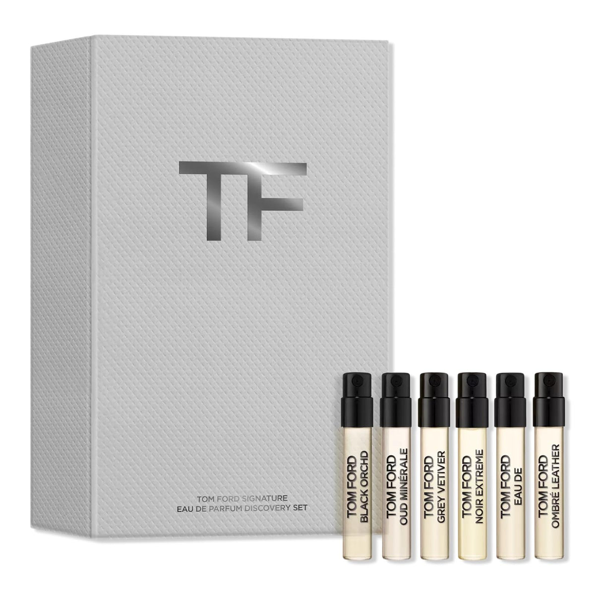 Tom Ford Signature Fragrance Discovery Gift Set 6-sample box for versatile scent exploration and gifting