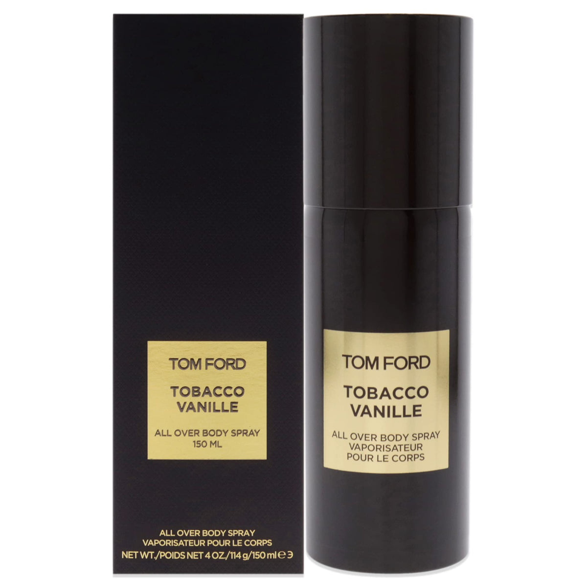 Tom Ford Tobacco Vanille all-over bottle for versatile daily refresh.