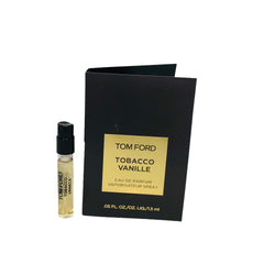 Tom Ford Tobacco Vanille sampler spray vial pour highlights portable luxury for on-the-go testing.