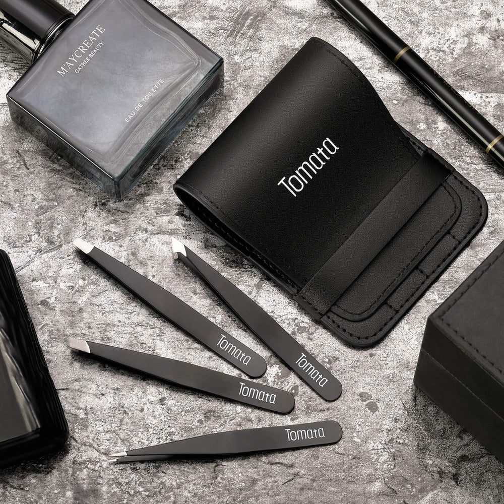 Tomata tweezers protective cap guards tips to extend tool life.