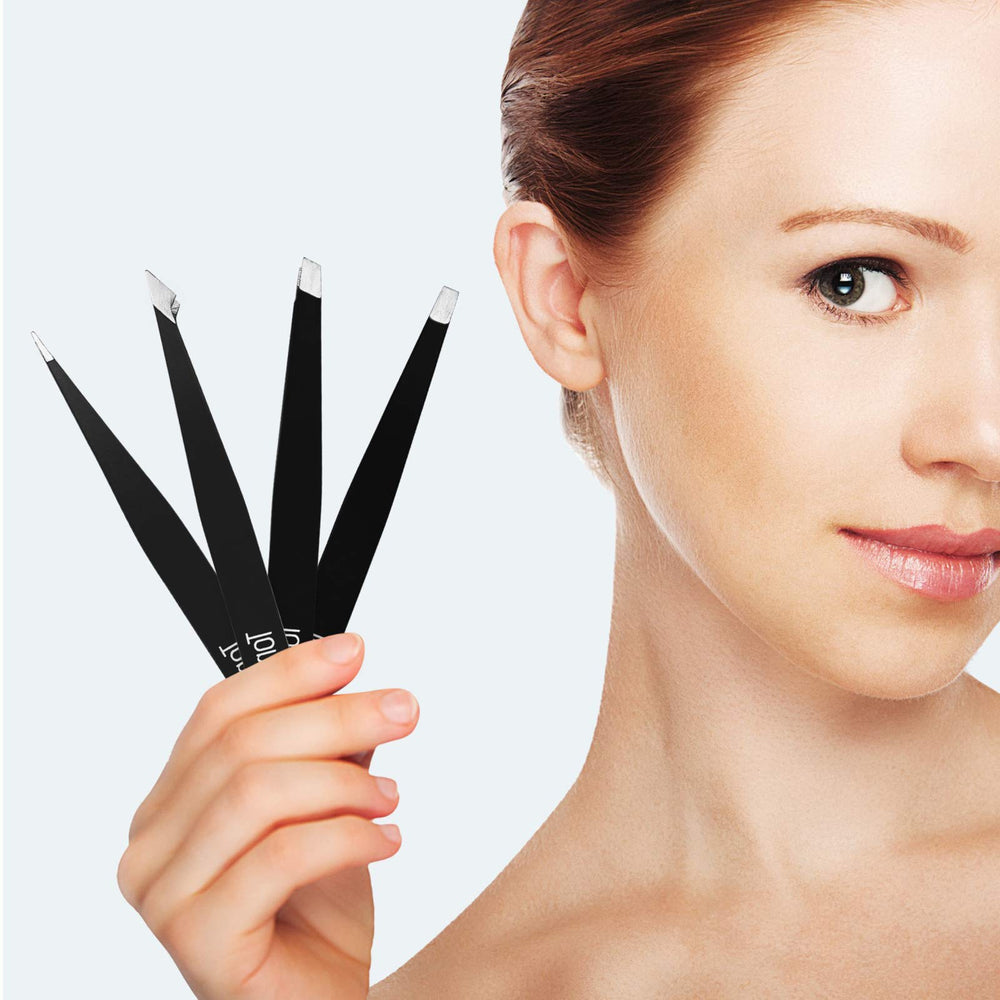 Tomata tweezers travel case protects tips and keeps them organized on the go.