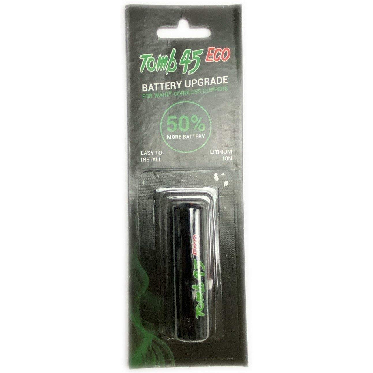 Tomb 45 eco-battery in WAHL clipper during easy installation