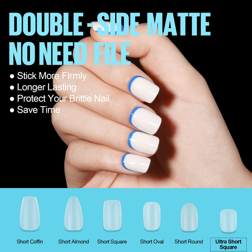 TOMICCA 15 sizes 450pcs set ensures a precise fit for DIY nails.