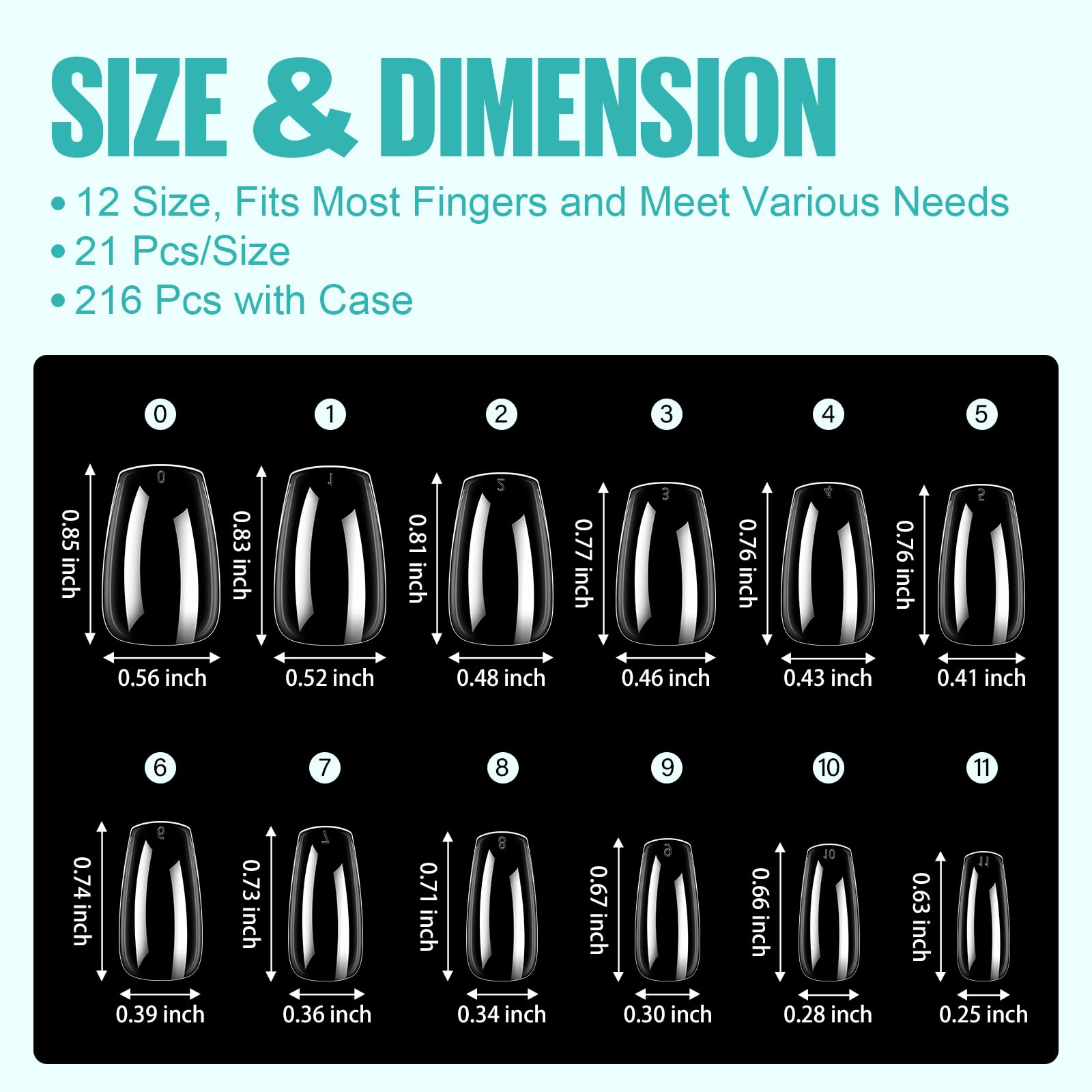 TOMICCA gift-ready nail art set for beginners and pros