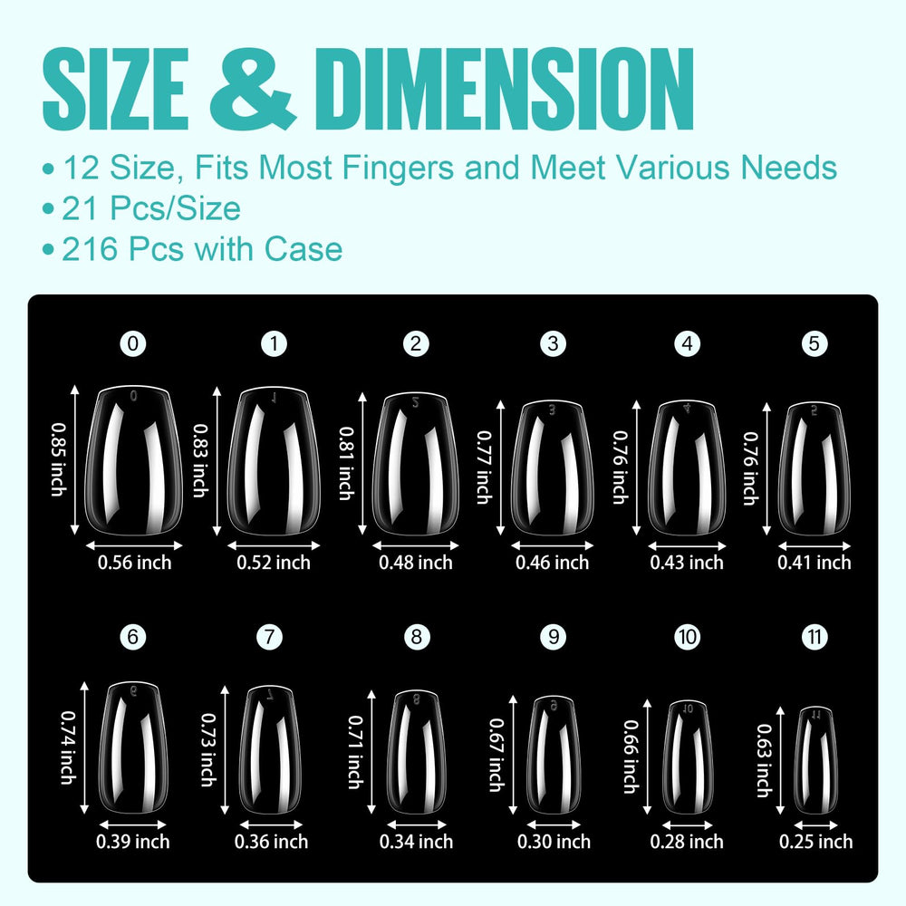 TOMICCA gift-ready nail art set for beginners and pros