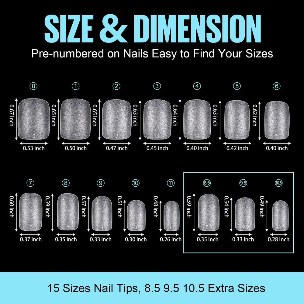 TOMICCA nail tips for home DIY setup enable quick art projects.